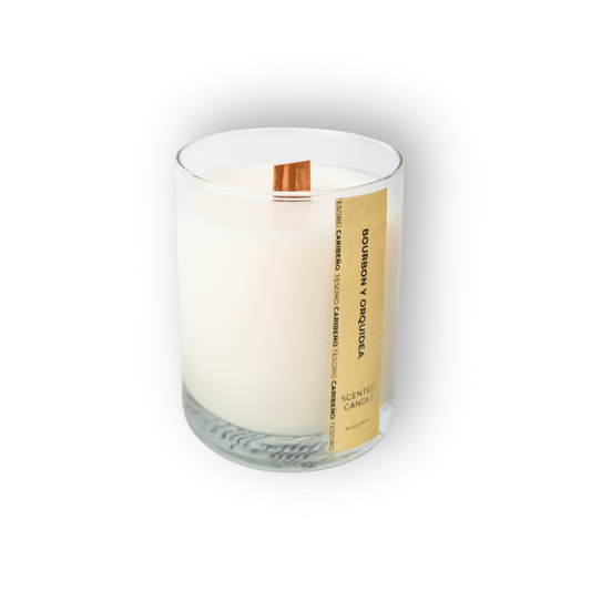 Classic Candle [Orchid &amp; Bourbon] 10 OZ 