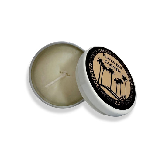 Vela de viaje mini [Playa Del Carmen] 2 OZ