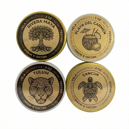 Vela de viaje mini 2 OZ