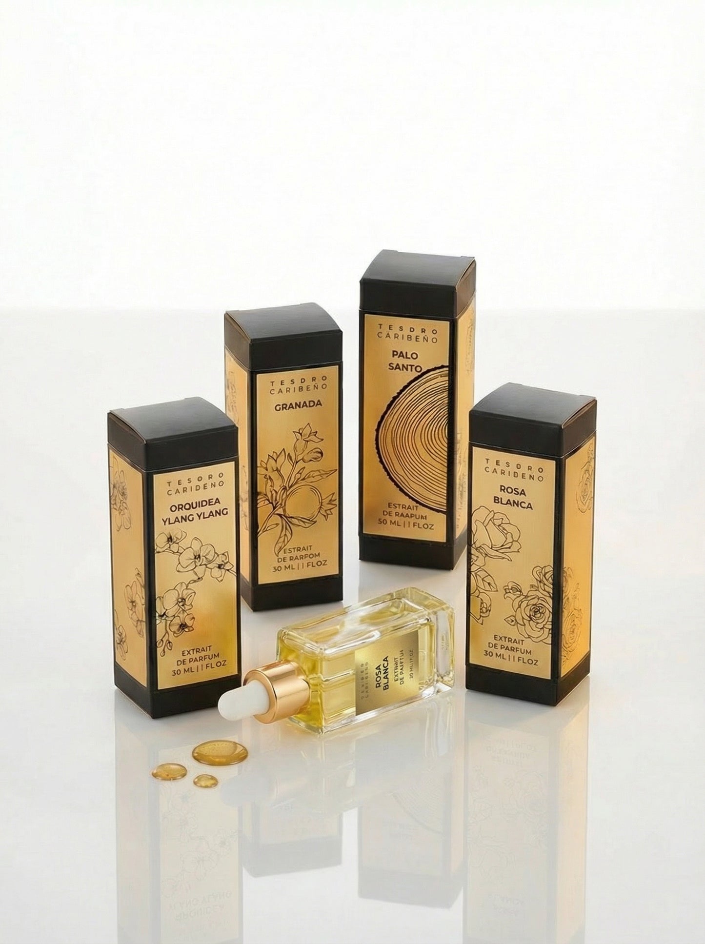 Massage Candle with aphrodisiacs [Orchid and Ylang-Ylang] 6 OZ 