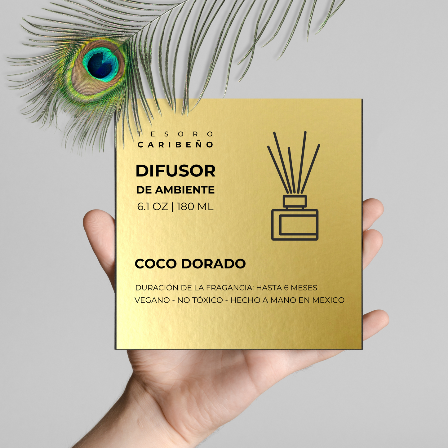 Difusor de Ambiente [Coco Dorado]  6.1 OZ