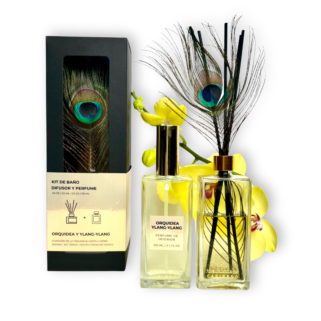 KIT de BAÑO [Orquidea y Ylang-Ylang] 2x3.5 OZ