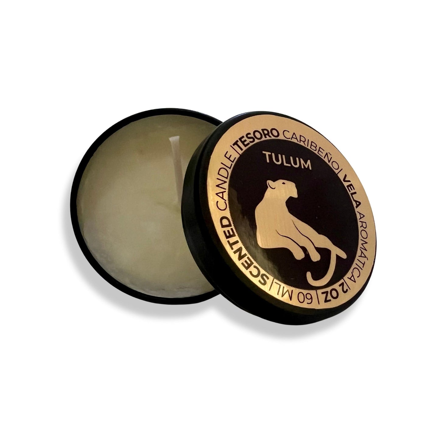 Vela de viaje mini [Tulum] 2 OZ