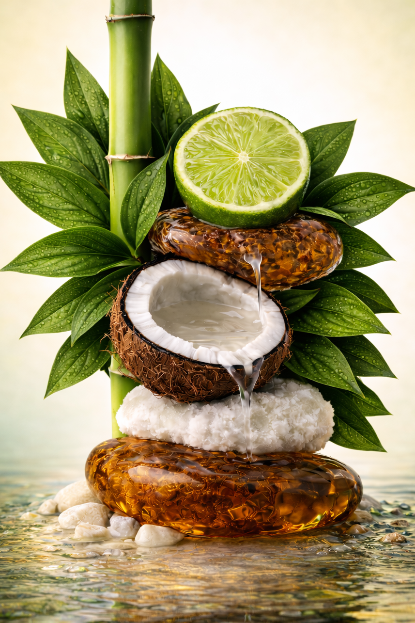 Black aromatic sparkling candle 8 OZ 