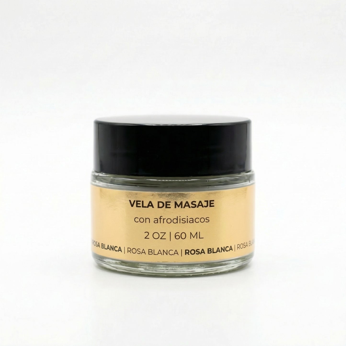Vela de Masaje [Rosa Blanca] 2 OZ