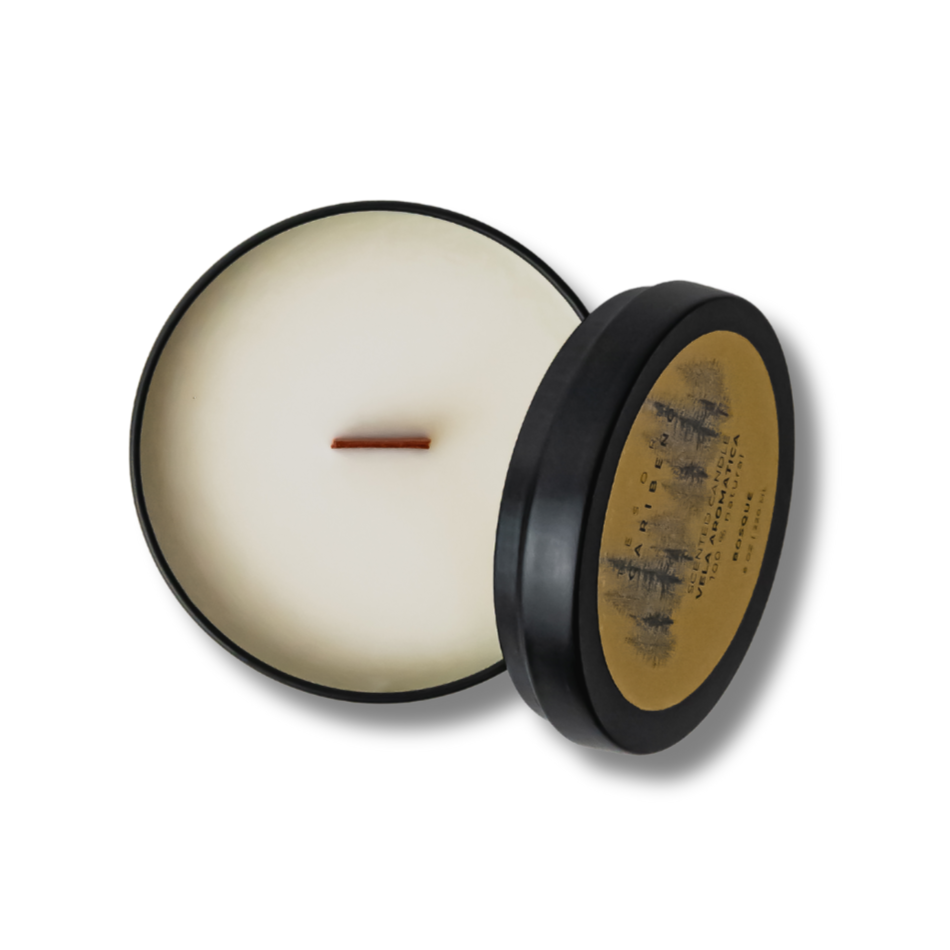 Travel Candle [Tobacco &amp; Vanilla] 8 OZ 