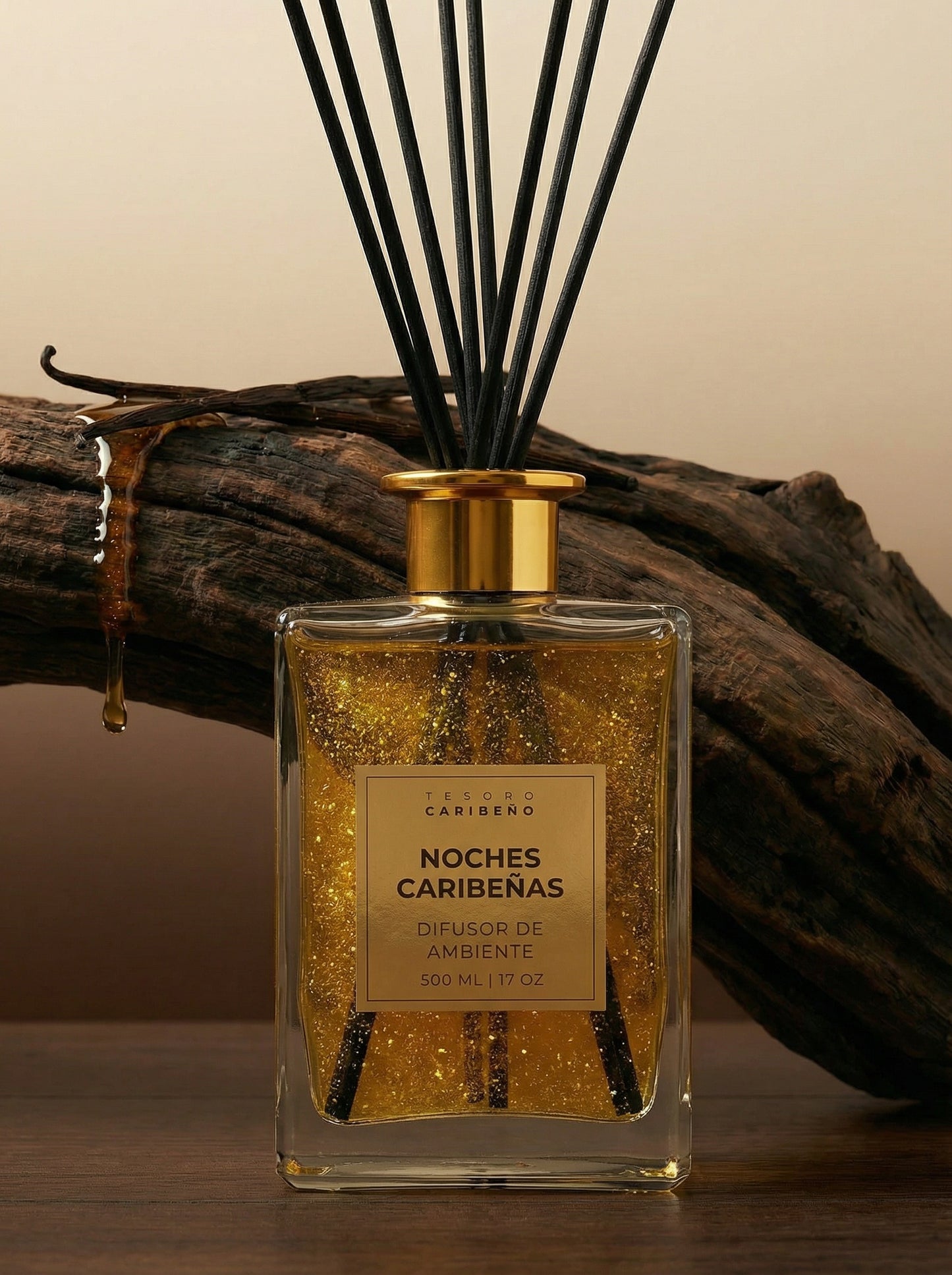 KIT Exclusivo Vela y Difusor [NOCHES CARIBEÑAS] 500 MLx2