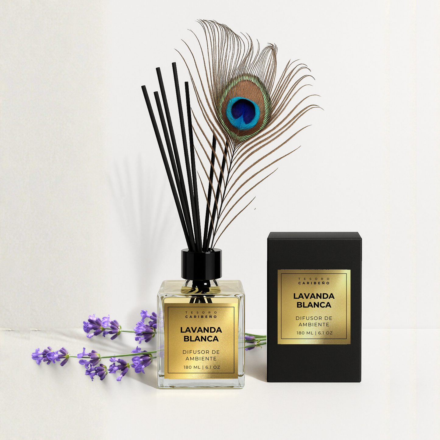 Difusor de Ambiente [Lavanda Blanca]  6.1 OZ