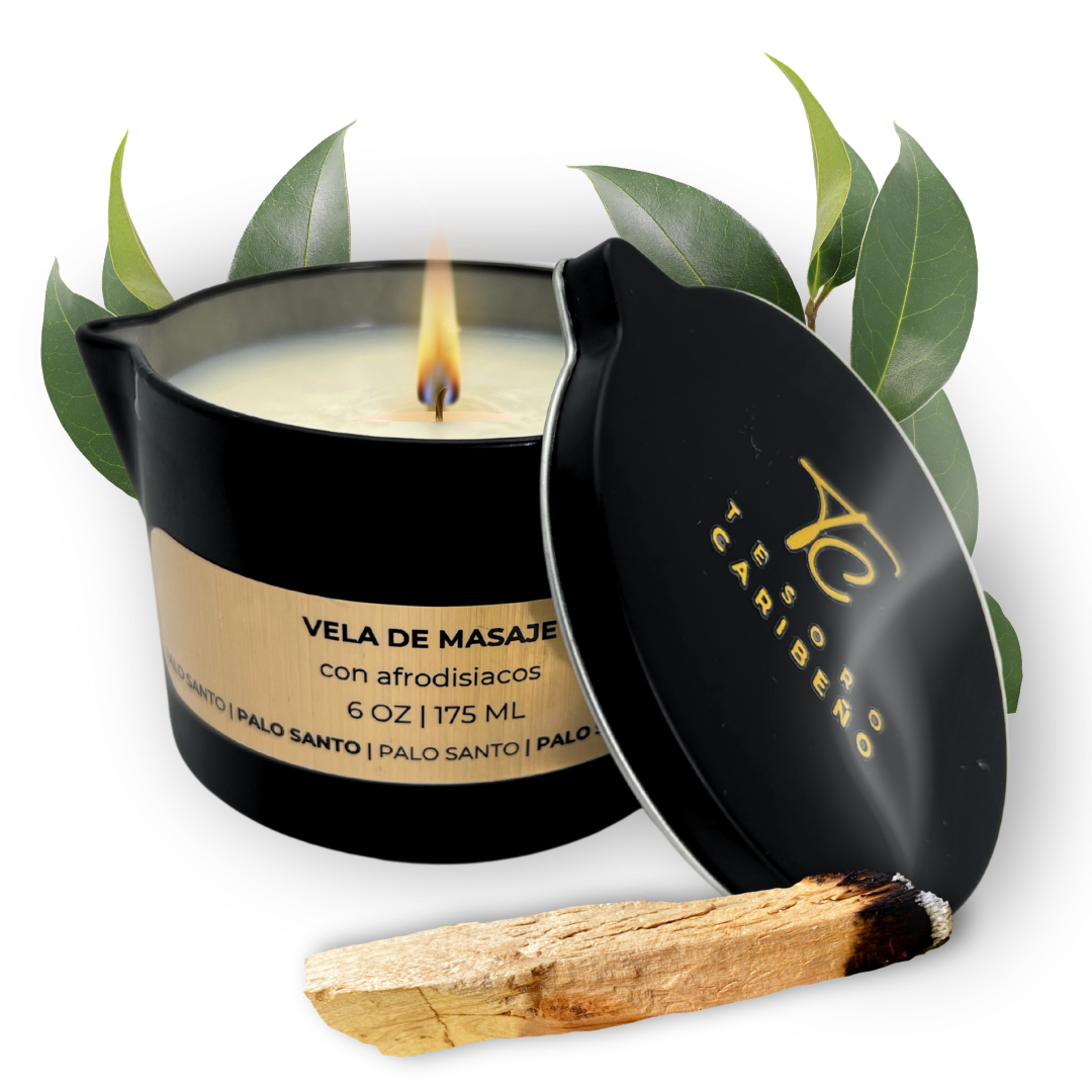 Massage Candle [Palo Santo] 6 OZ 