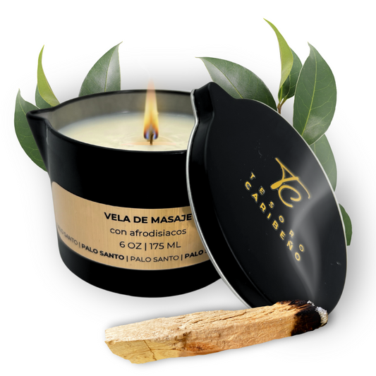 Massage Candle [Palo Santo] 6 OZ 