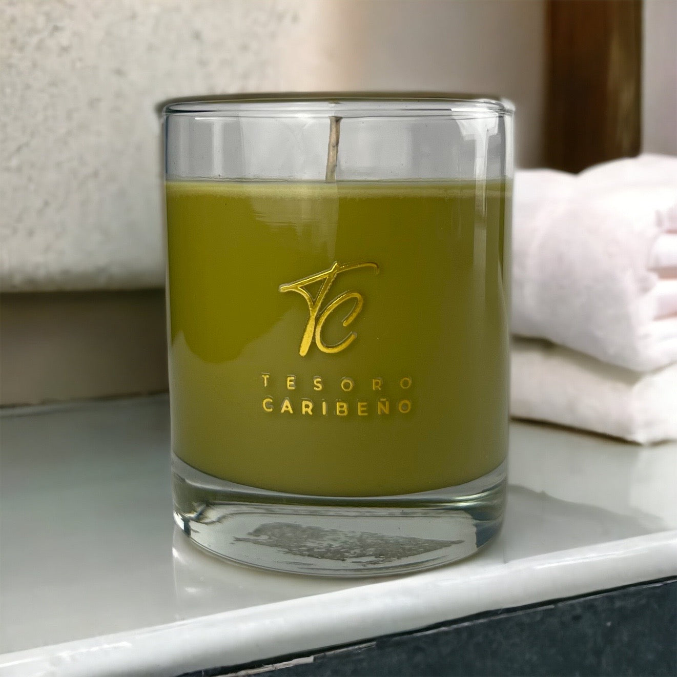 Mint and Lemongrass Candle, 50 Hours, 10 OZ