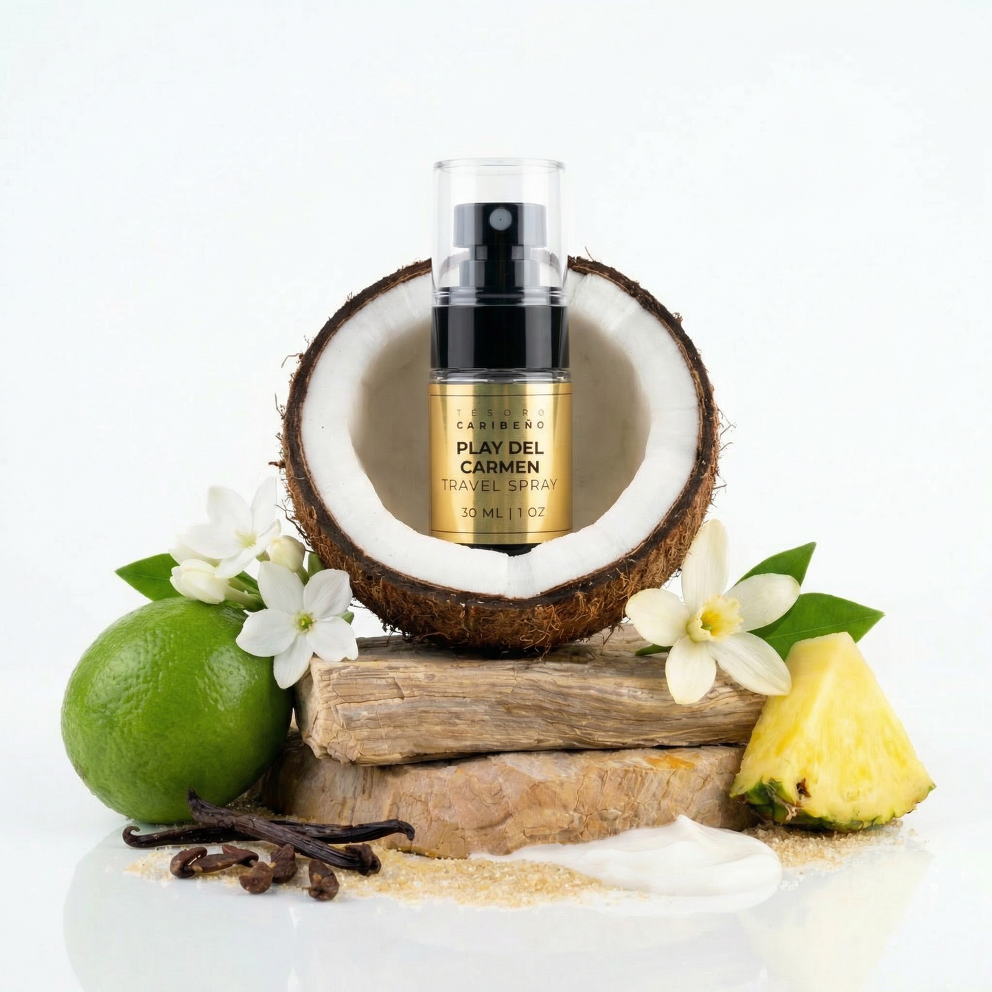 Set 2 mini Velas 2 OZ y Travel Spray